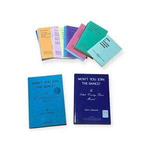 Lot of Vintage 1960's Scottish Country Dance Books Index Dances Pocket Editions